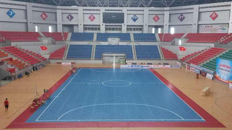 Hiện nay loại hình sân Futsal được xây dựng phổ biến