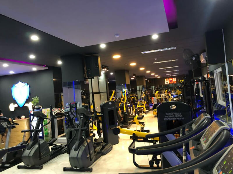 Long Gym Sport  là phòng tập gym có diện tích lớn